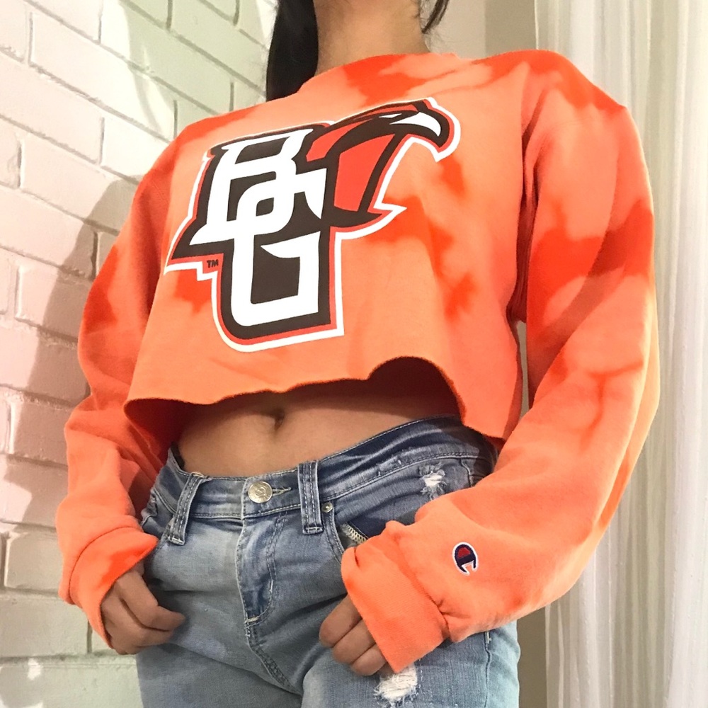 BOWLING GREEN STATE UNIVERSITY sweatshirt 🧡🤎